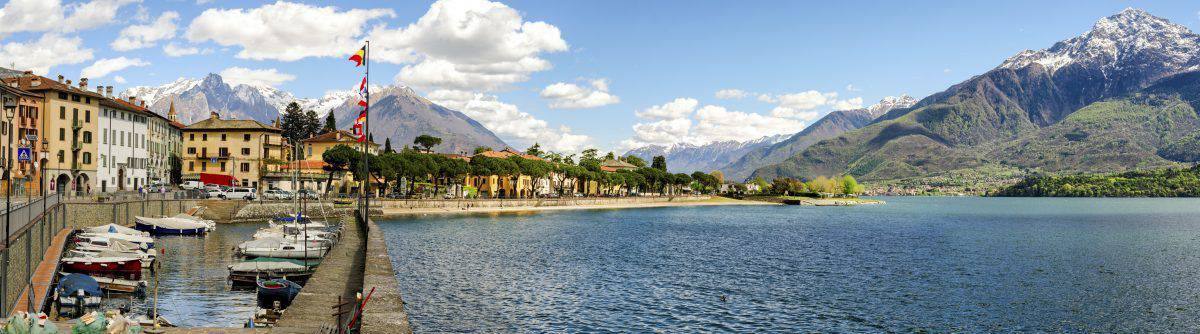 Domaso centrum oude haven