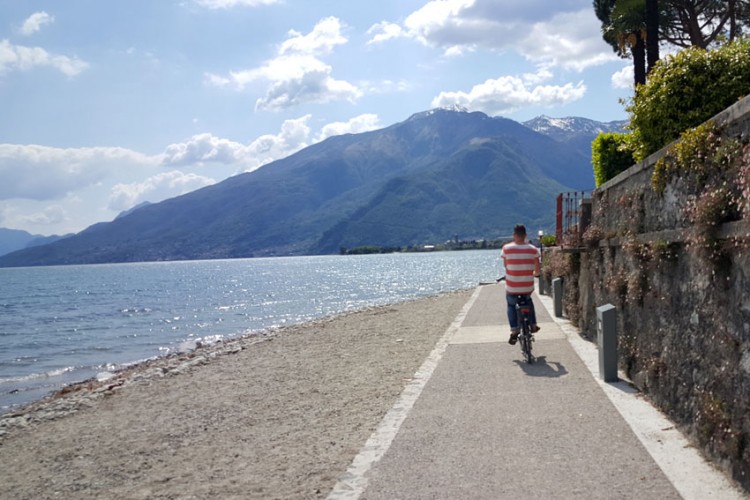 Fietspad & wandelpad van Domaso naar Gravedona