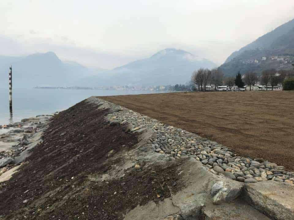 Ostello Domaso - vernieuwd strand