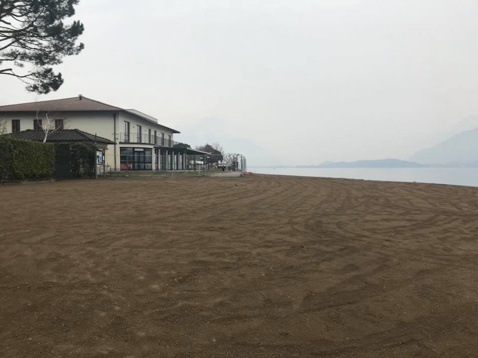 Nieuw strand Ostello Domaso